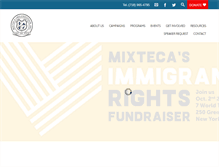 Tablet Screenshot of mixteca.org